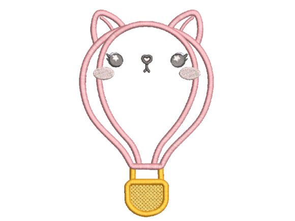 Cat Hot Air Balloon: A Design Review for Business Merchandise