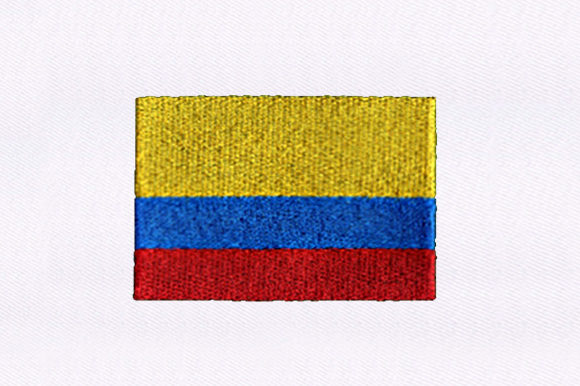 Design Review: The Flag of Colombia Embroidery