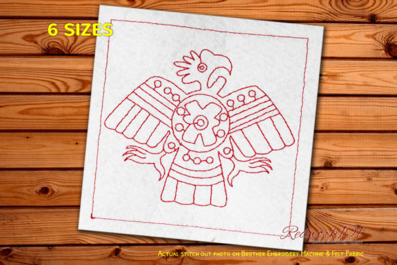 Egyptian Bird Pattern Machine for Holiday Collections