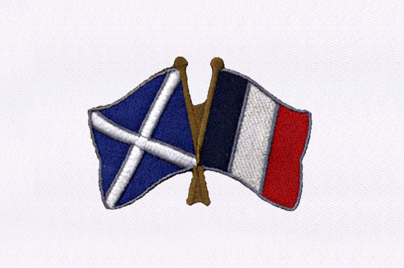 Embroidery Designer Review: France Scotland Flag