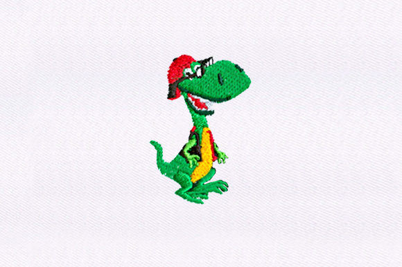 Funky Dinosaur Embroidery Design: A Craft Fair Seller’s Review